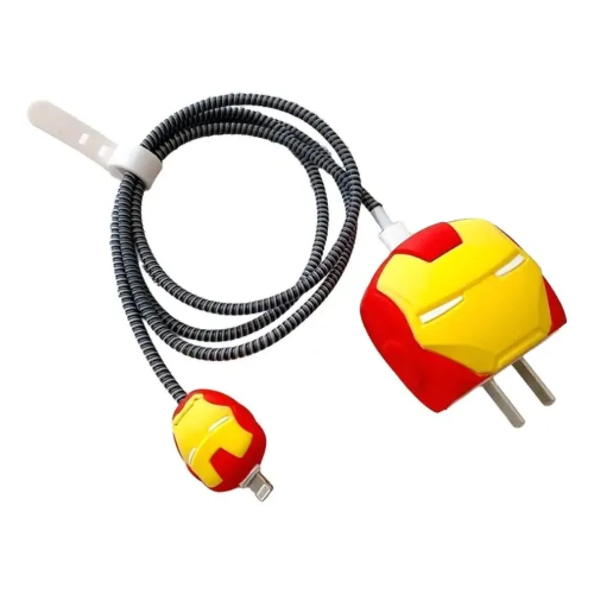 Funda Cargador + come cable + protector cable