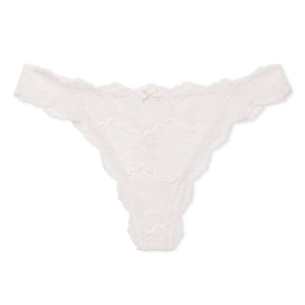 Tanga Blanca de Encaje