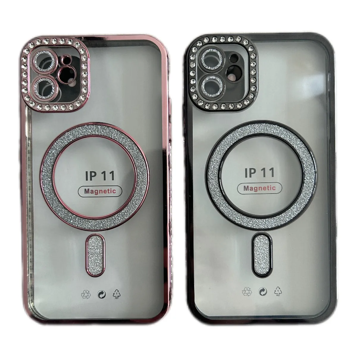 Funda Iphone 11 Transparente con Brillo Magsafe