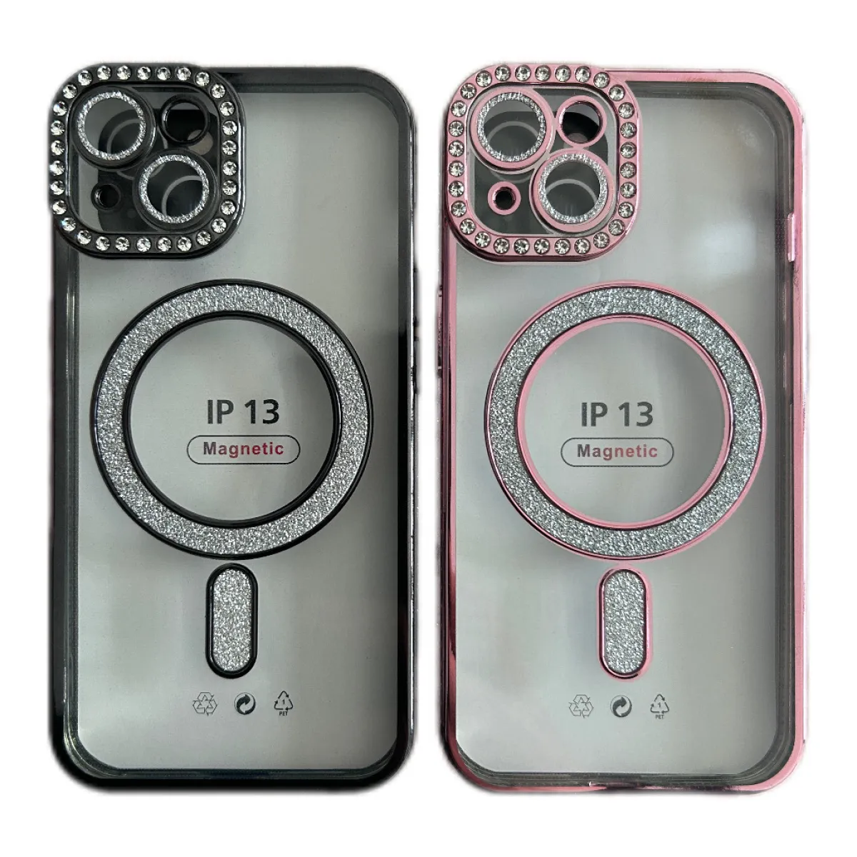 Funda Iphone 13 Transparente con Brillo Magsafe