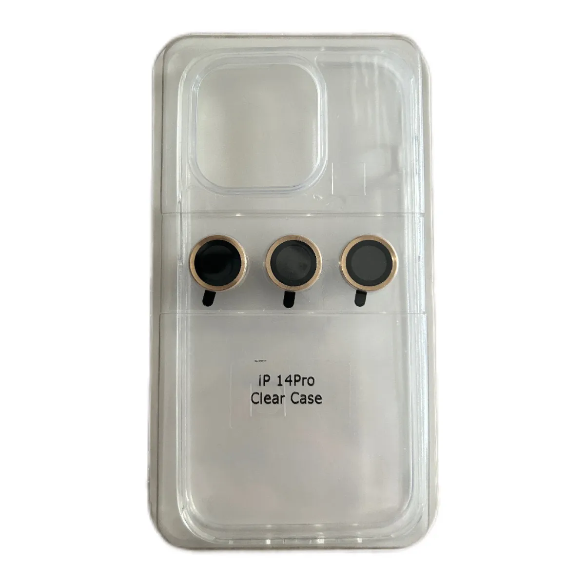 Funda Iphone 14 pro Transparente con Protector Camara