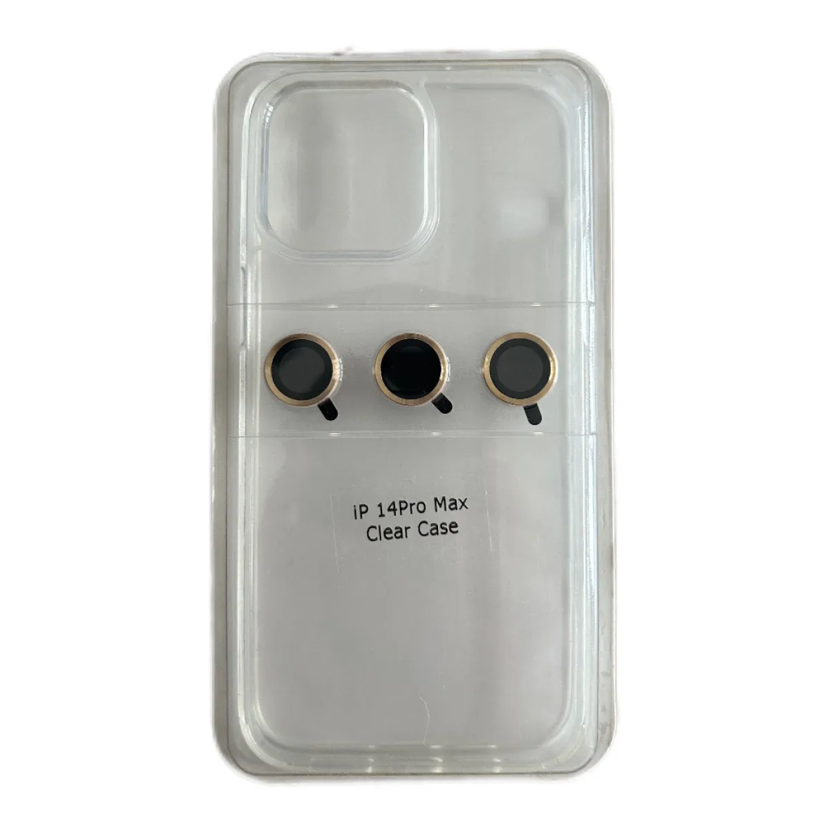 Funda Iphone 14 pro max Transparente con Protector Camara