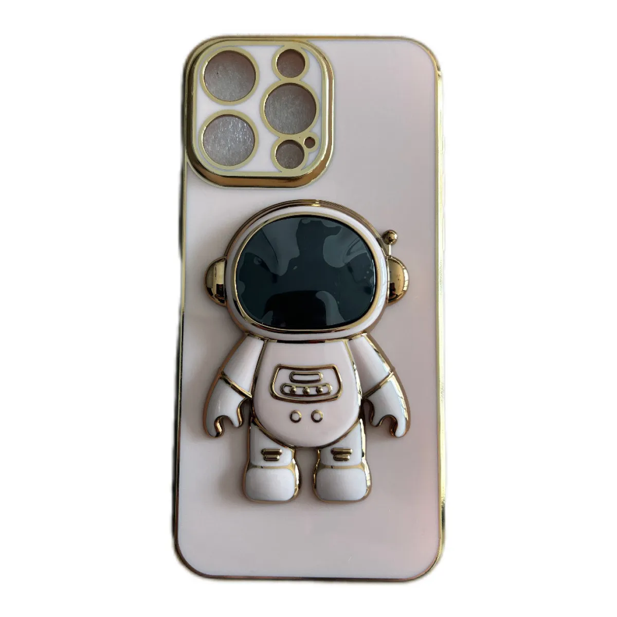 Funda Iphone 15 pro max Astronauta con Soporte
