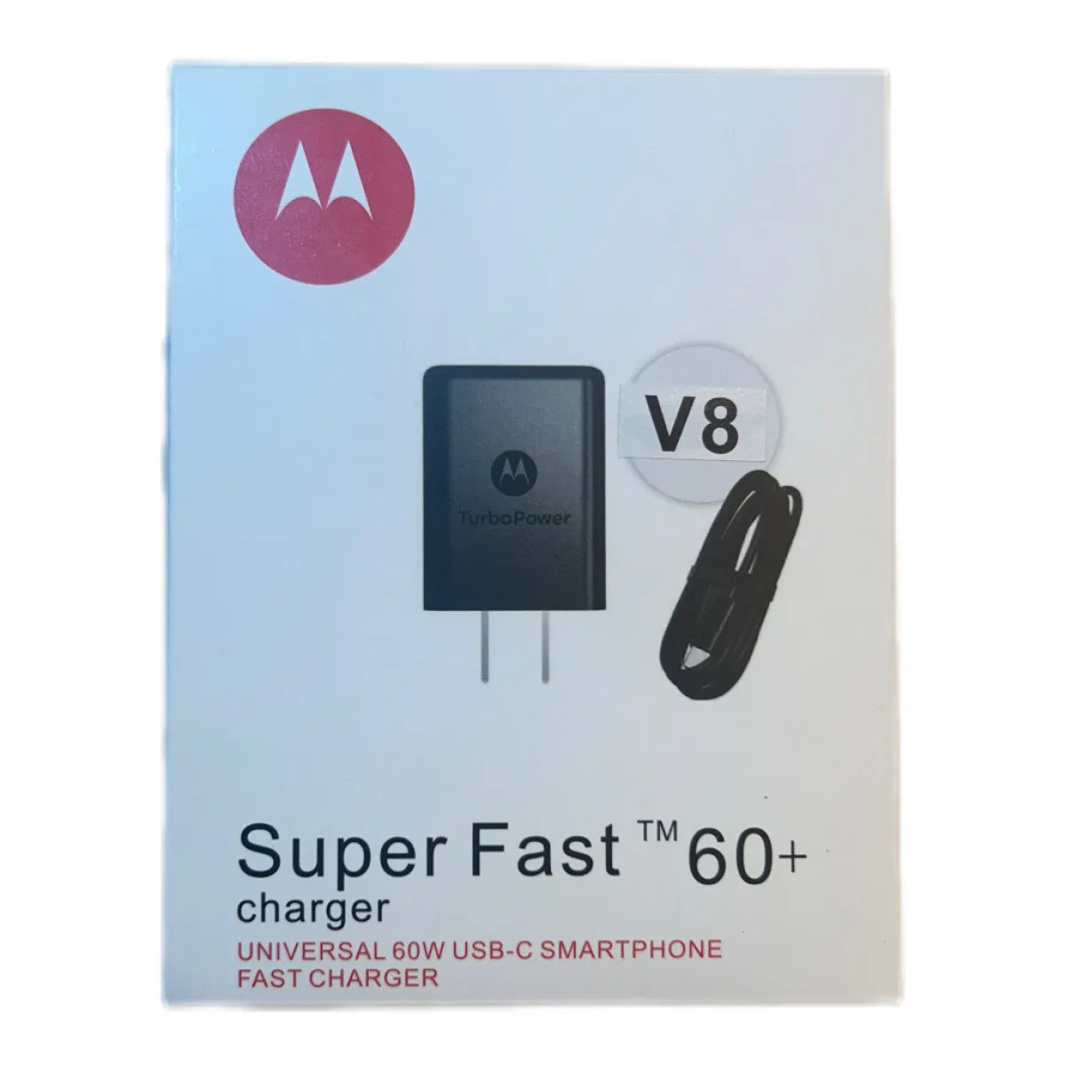 Cargador completo 60w carga rapida micro usb o V8