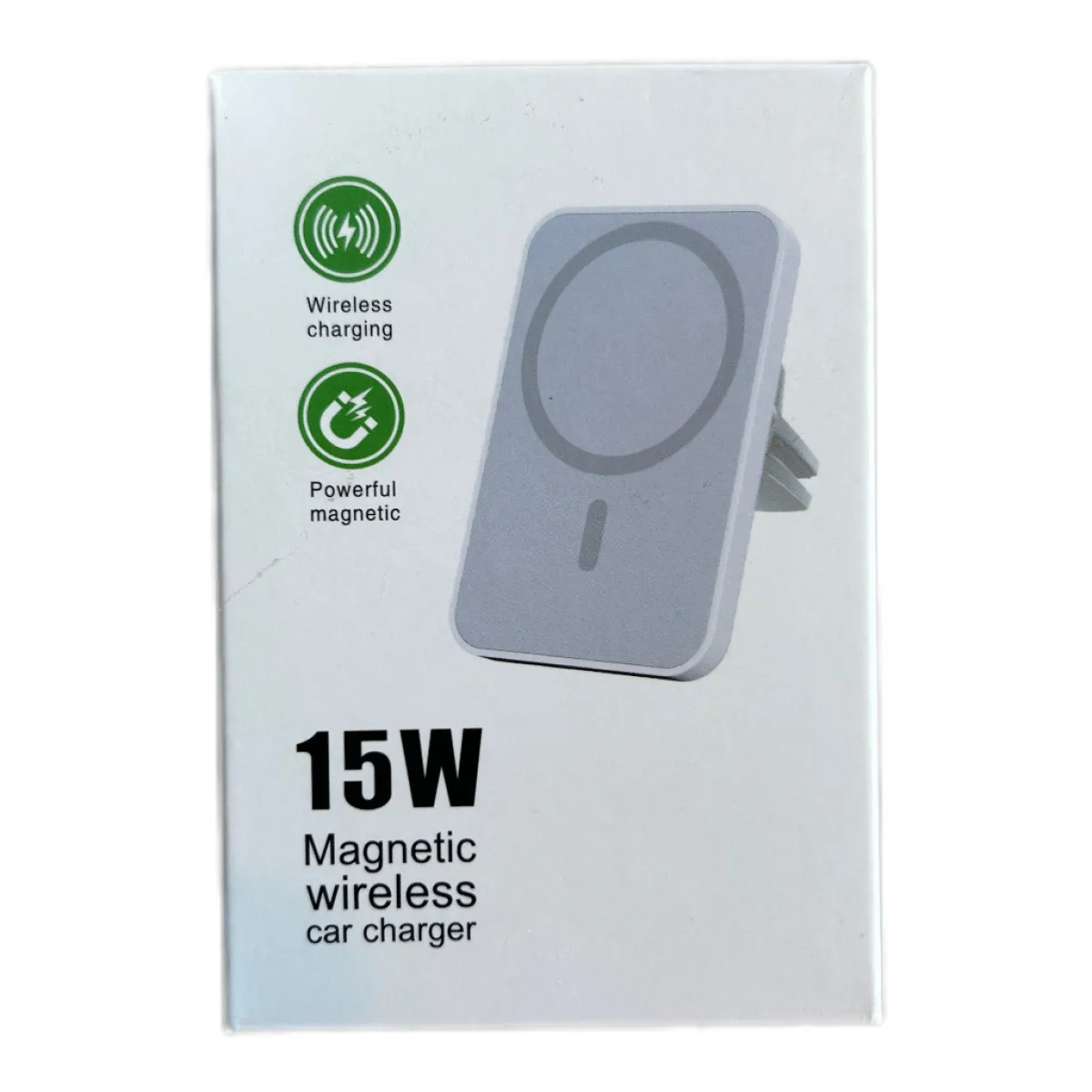 Soporte de Auto con Carga Magnetica 15W