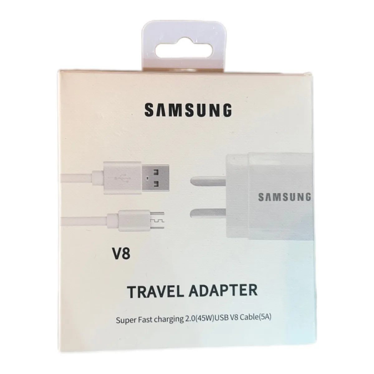 Cargador completo 45w USB A a Micro USB o V8