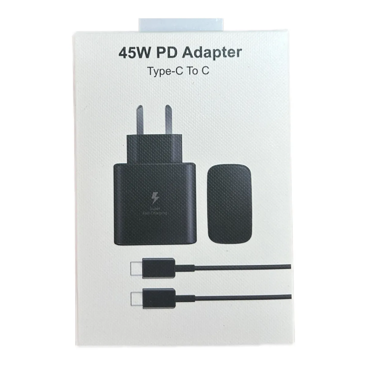 Cargador completo 45w Tipo C a Tipo C