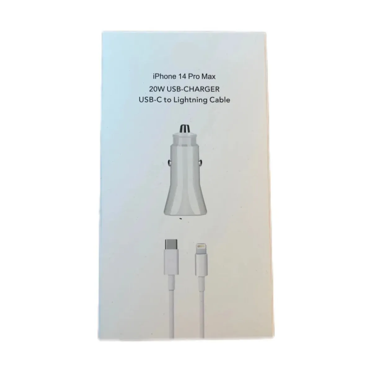 Cargador Completo Auto Lightning