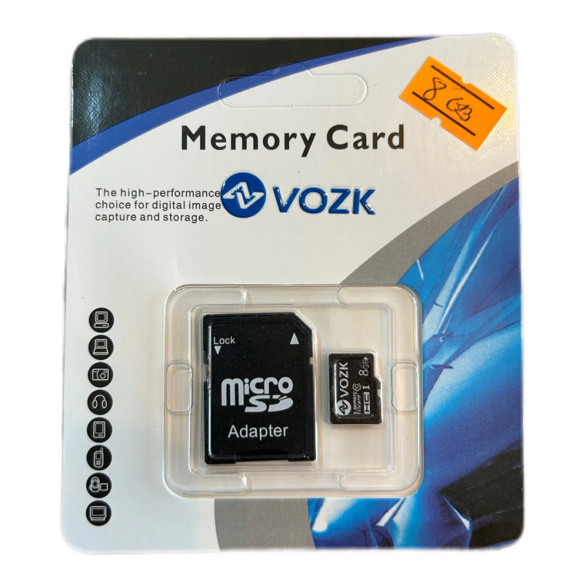 Memoria + Portamemoria 8GB