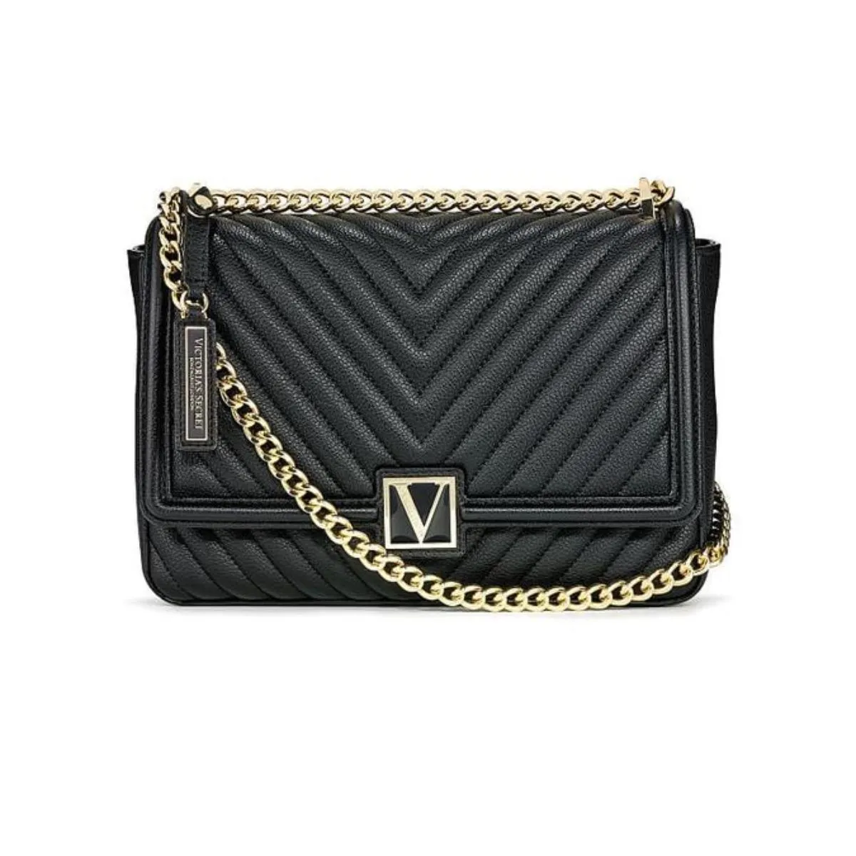 Bolso Cruzado Tiras Doradas
