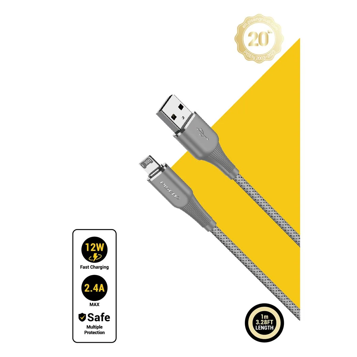 Cable USB A a Lightning 12w