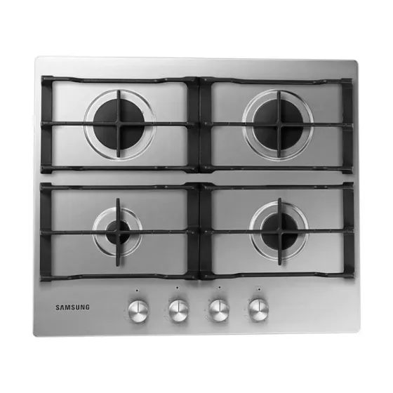 Anafe a Gas 4 hornallas Gris (8 dias habiles)