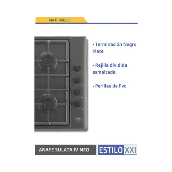 Anafe Gas Empotrable (12 dias habiles)