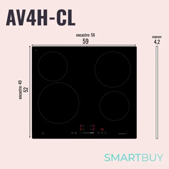 Anafe Electrico Empotrable 6400w (8 dias habiles)