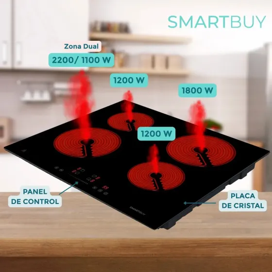 Anafe Electrico Empotrable 6400w (8 dias habiles)