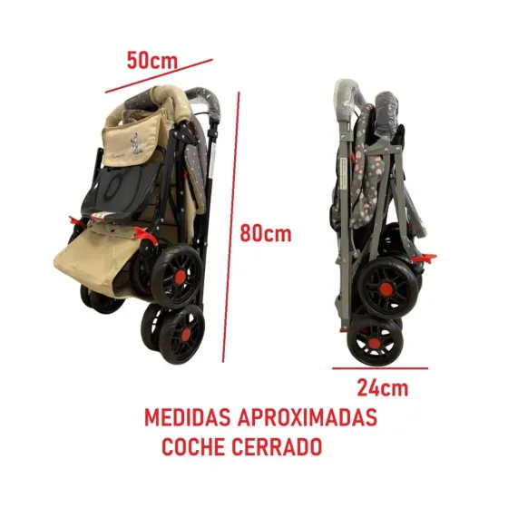 Cochecito Cuna Plegable (8 dias habiles)