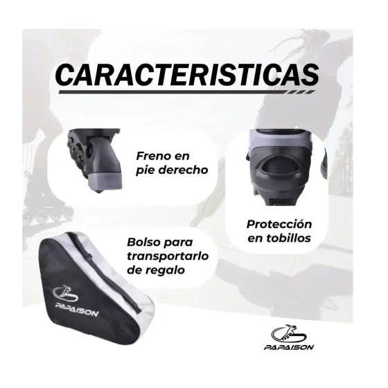 Rollers Aluminio 301 Extensibles (8 dias habiles)