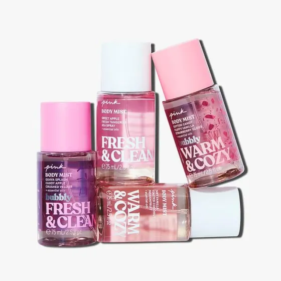 Combo Mini Body Splash Pink