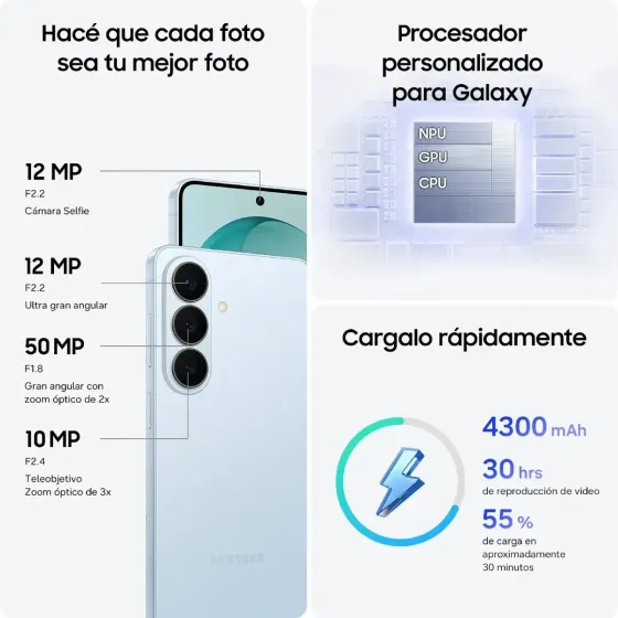 Samsung s26 12/512gb (8 dias habiles)