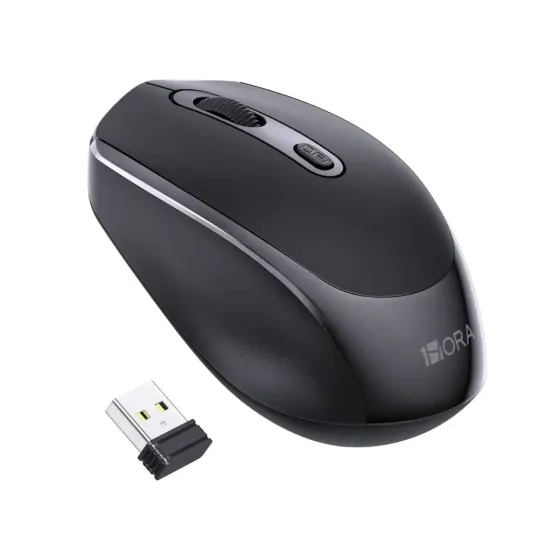 Mouse Inalambrico Negro