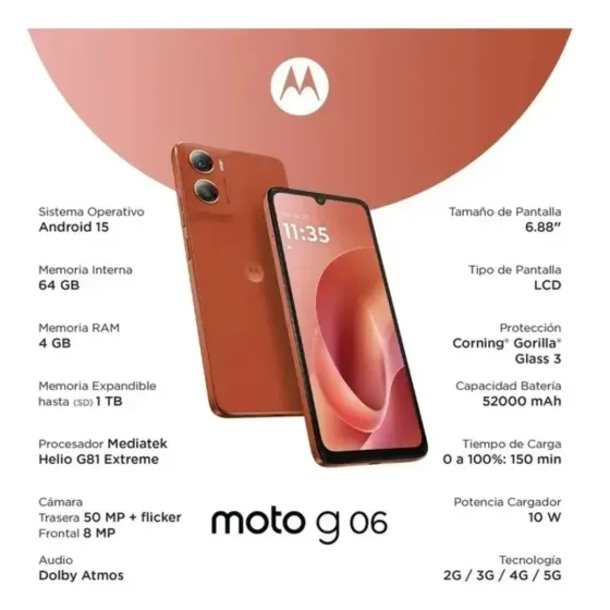 Motorola G06 4/64gb