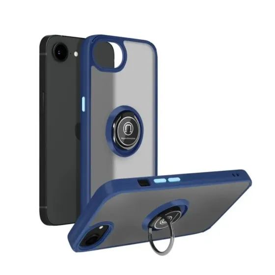 Funda Iphone 16e Opaca Anillo Magnetico