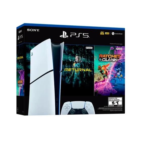 Play Station 5 Digital Incluye Juegos (8 dias habiles)