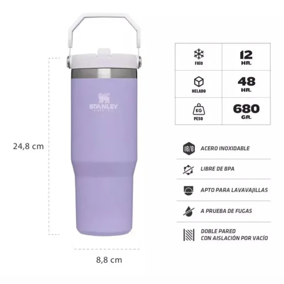 Botella Flip Straw 887ML