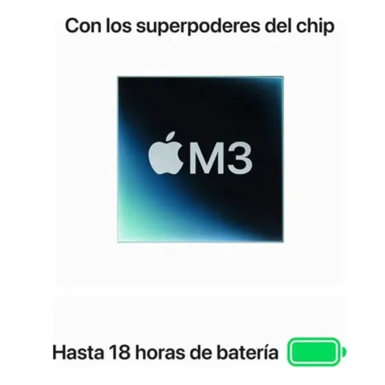 Macbook Air M3 13&#34; 8/256gb (8 dias habiles)