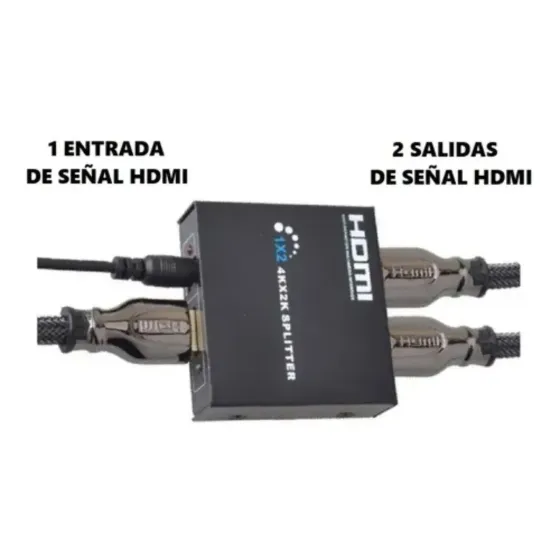 Divisor Señal Hdmi 1 X 2 Multiplicador