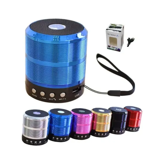 Parlante Portatil Bluetooh WS-887