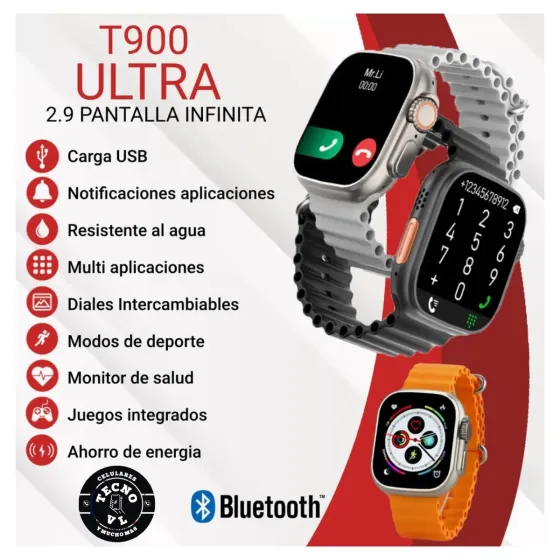 Reloj T900 Ultra Big 