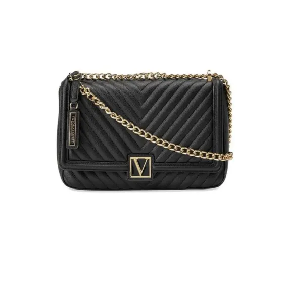 Bolso Cruzado Tiras Doradas