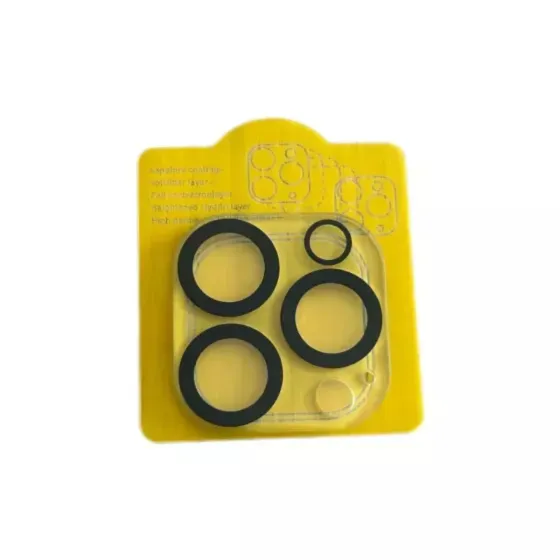 Protector de Camara Transparente Negro