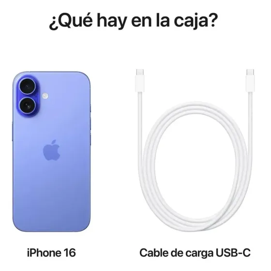 Iphone 16 de 256gb (8 dias habiles)