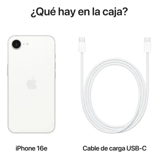 Iphone 16e de 256gb (8 dias habiles)
