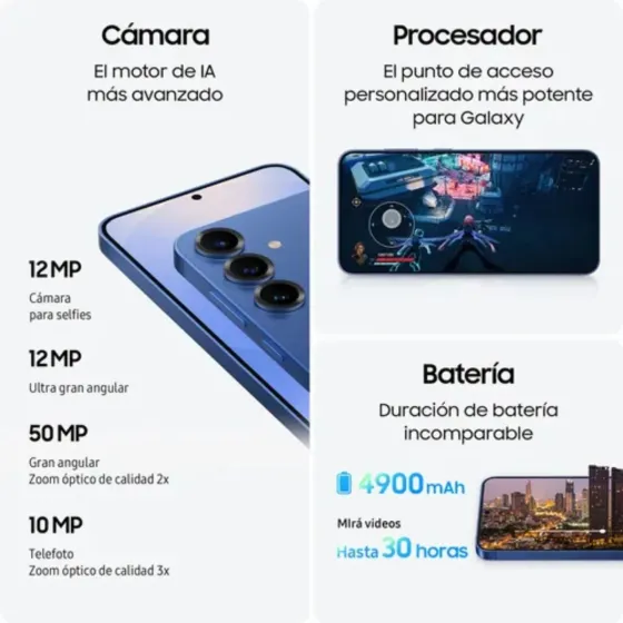 Samsung S25 plus 12/256gb Dual Sim (8 dias habiles)