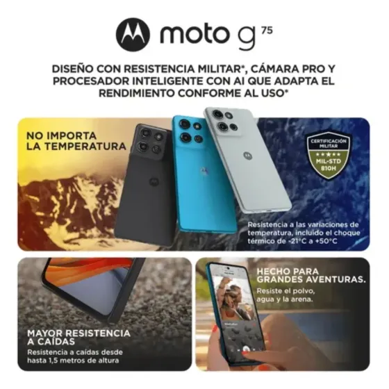 Motorola G75 5g 8/256gb Dual Sim (8 dias habiles)