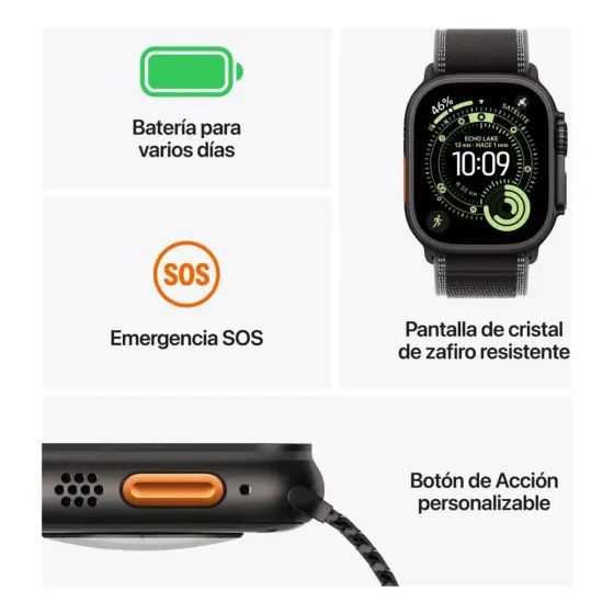 Apple Watch Ultra 3 49mm Cell (8 dias habiles)
