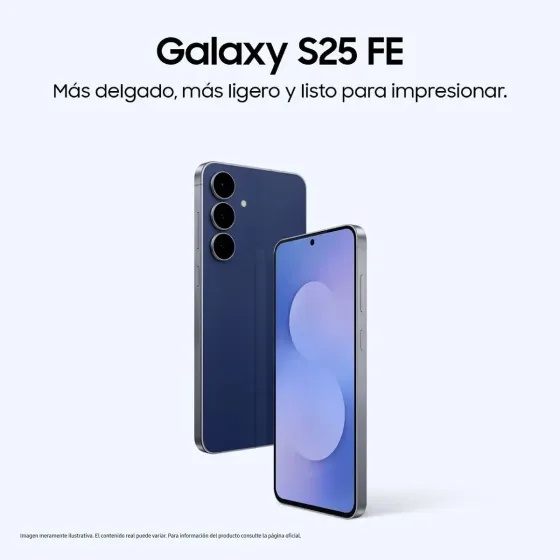 Samsung S25 Fe 5G 8/256gb Dual Sim (8 dias habiles)