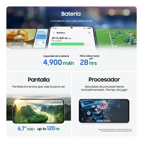 Samsung S25 Fe 5G 8/256gb Dual Sim (8 dias habiles)