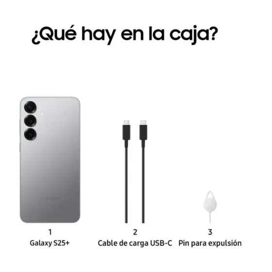 Samsung S25 plus con 12/256gb Dual Sim (8 dias habiles)