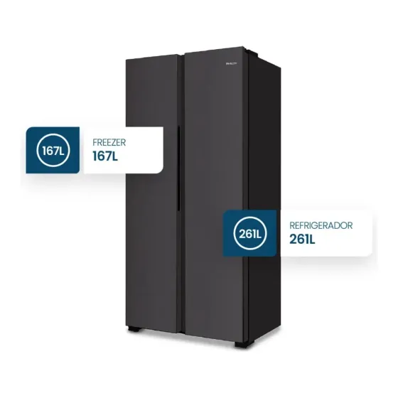 Heladera Side By Side No frost 428L (12 dias habiles)