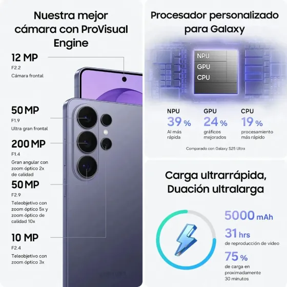 Samsung s26 Ultra 12/512gb (8 dias habiles)