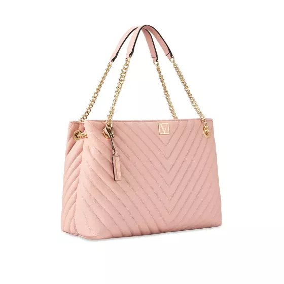Bolso Tote Cruzado Rosa