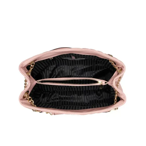 Bolso Tote Cruzado Rosa