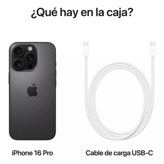 Iphone 16 pro usado de 128gb Grado 1 (8 dias habiles)