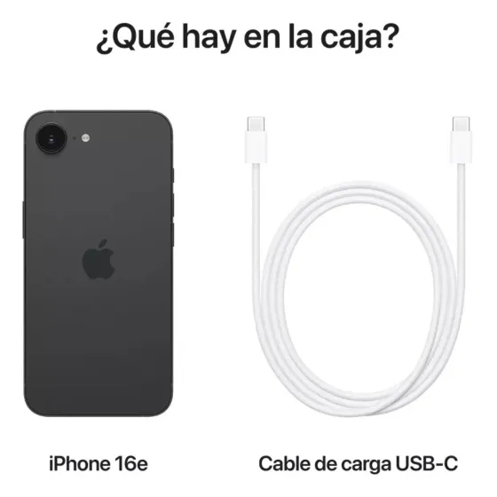 Iphone 16e de 128gb (8 dias habiles)