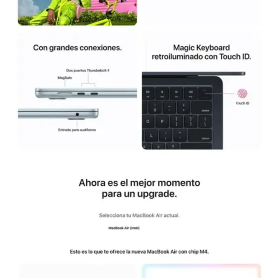 Macbook Air M4 13" 16/256gb (8 dias habiles)