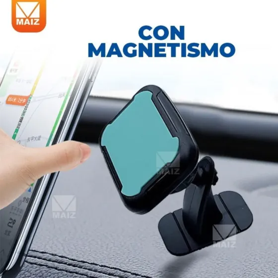 Soporte Auto 2 en 1 con Iman